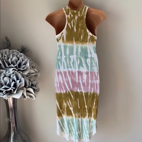 YOUNG FABULOUS & BROKE Robbie Tie Dye Tank Dress M - Picture 7 of 11